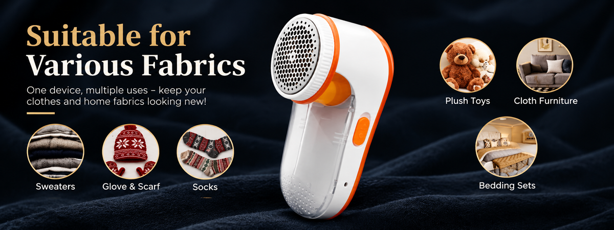 Electric Lint Remover – Fabric Shaver & Clothes Fuzz Remover